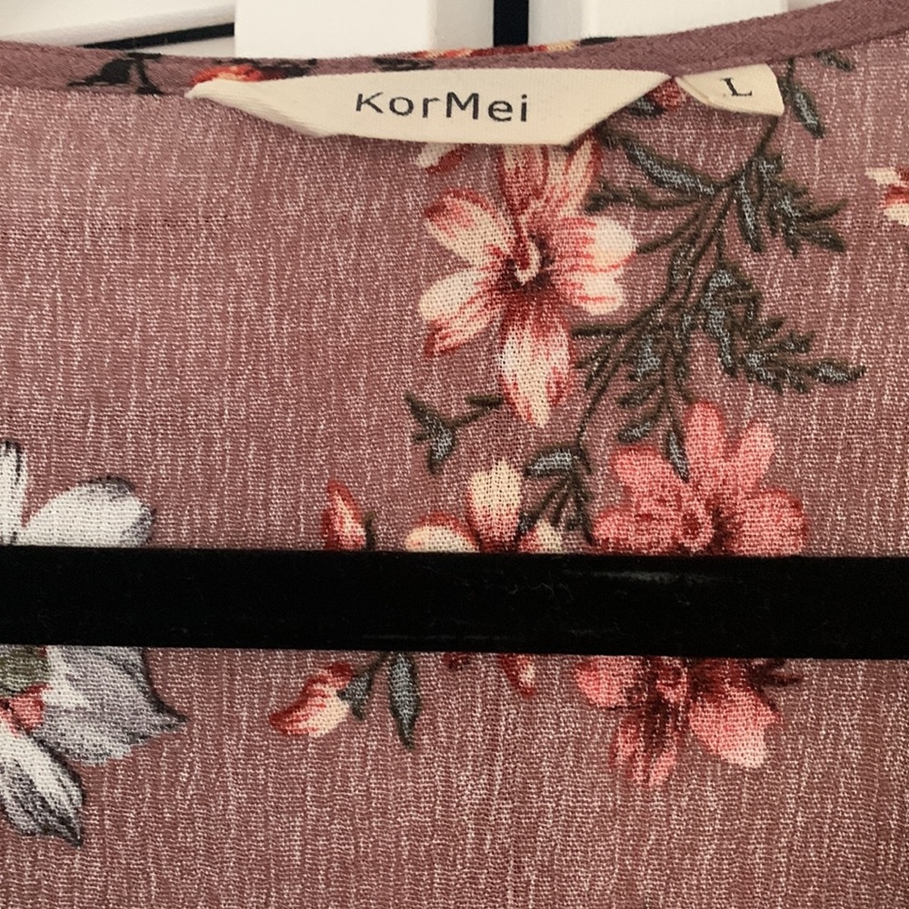 Floral High-Low Dress - Picture 2 of 5